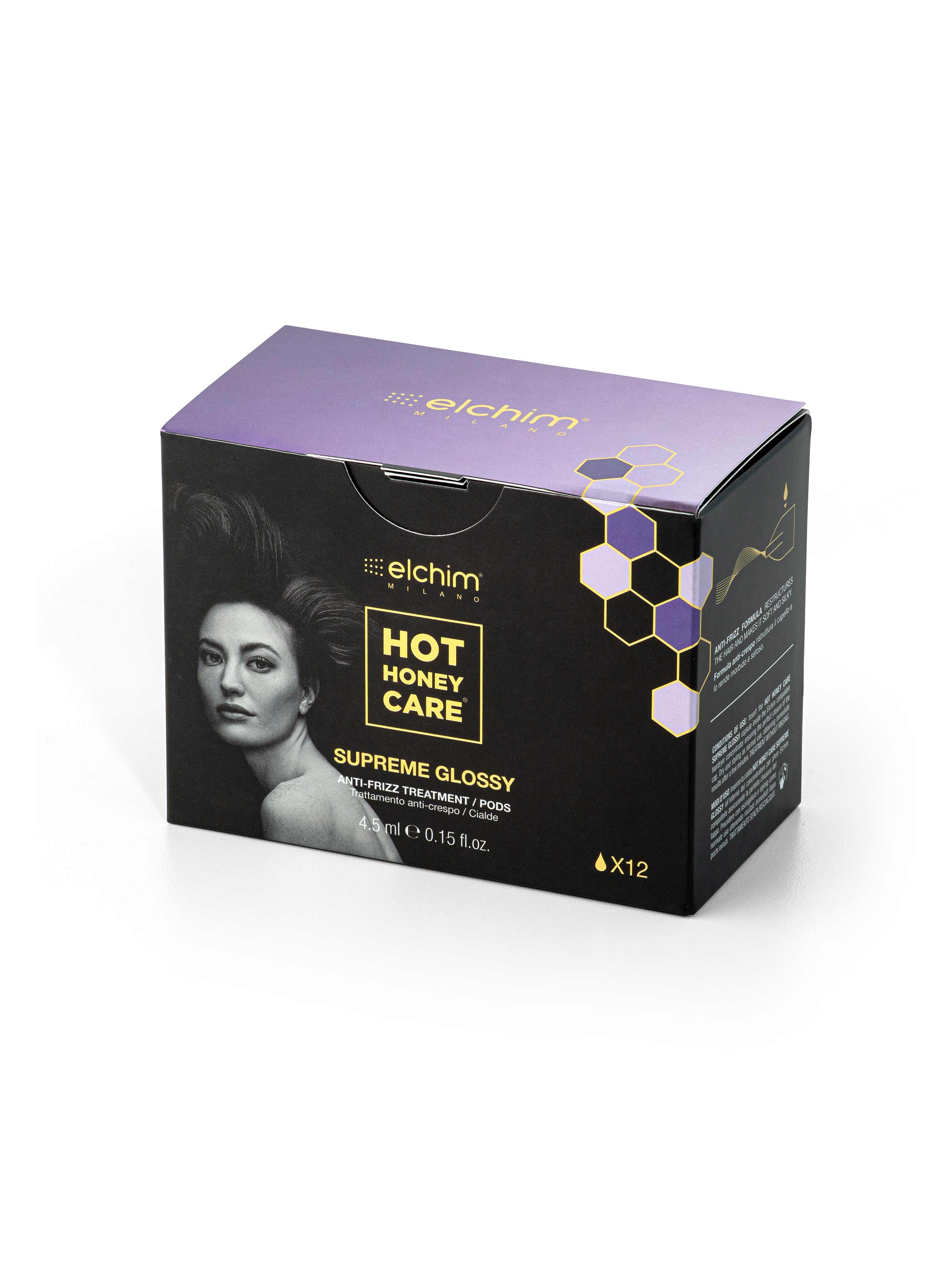 Supreme Glossy: Trattamento per Capelli Anticrespo Elchim