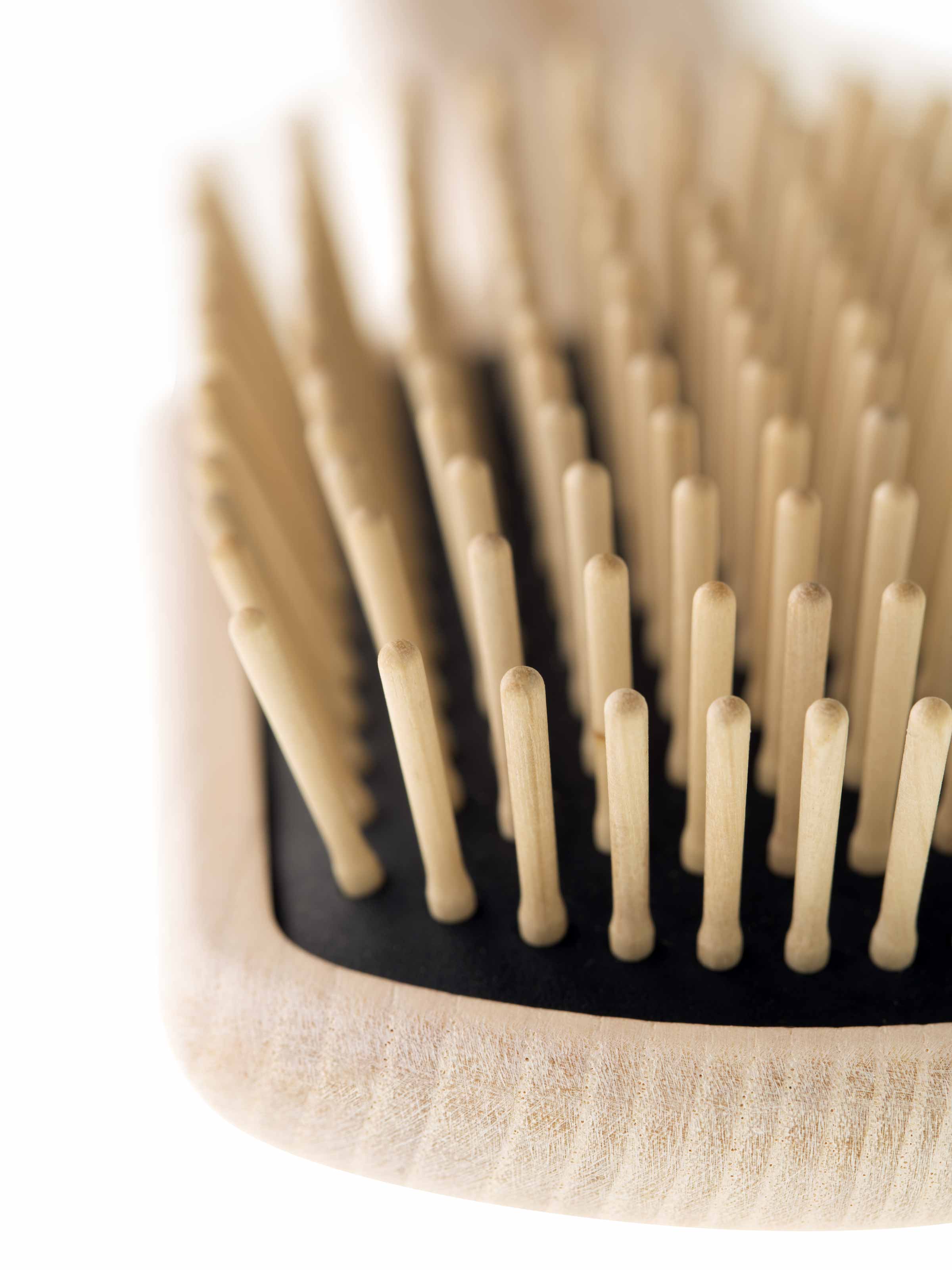 Wooden Paddle Brush