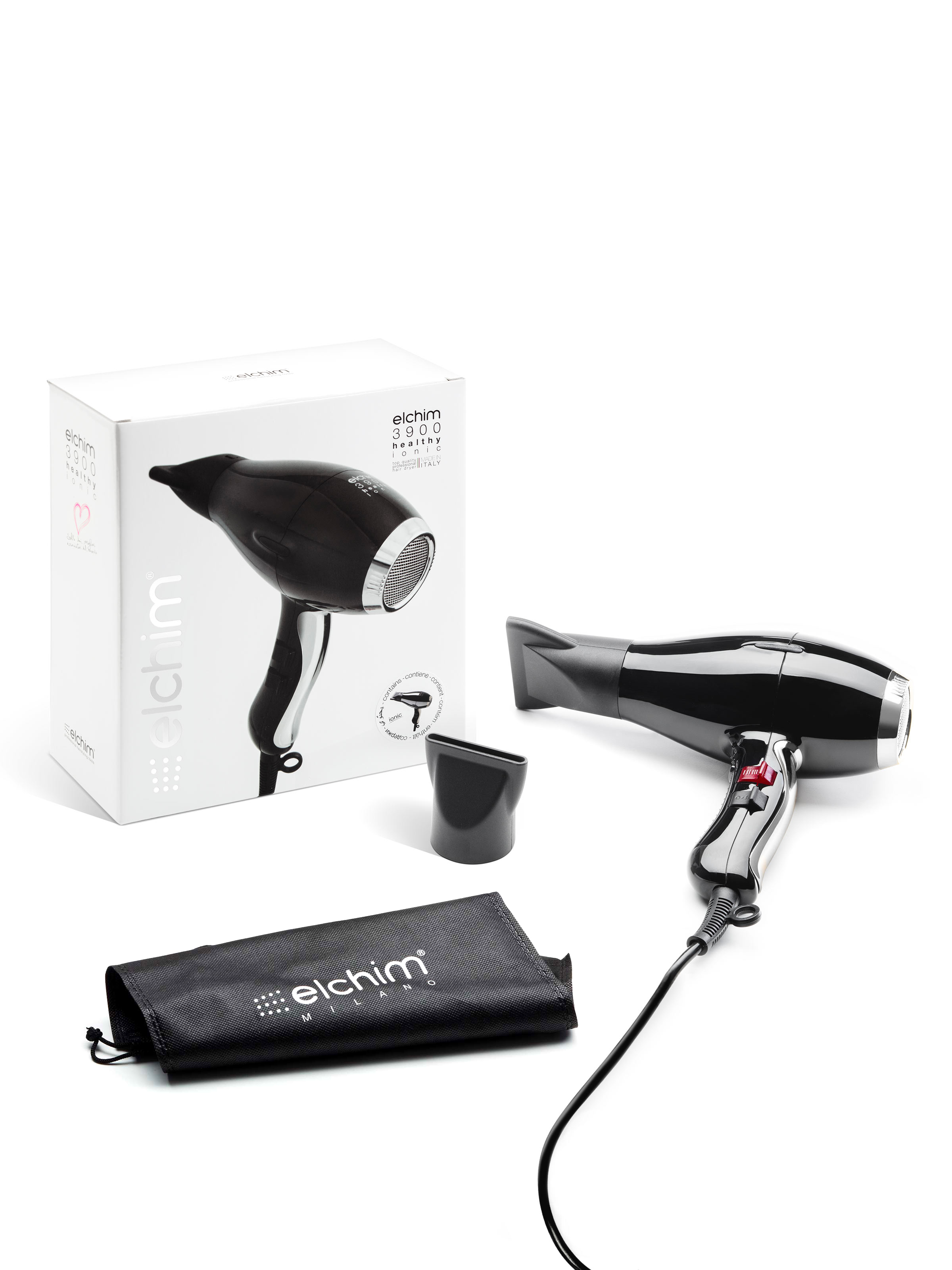 3900 Healthy Ionic: Phon Professionale Potente Elchim
